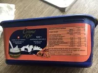 Mängden socker i Crème d'or cannelle