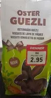 Mängden socker i OSTER GUEZLI Biscuits de lapin de pâques