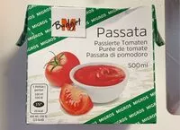 Mängden socker i Passata