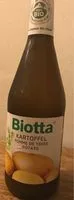 Mängden socker i Jus De Pomme De Terre Bio - 500 ML - Biotta