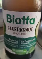 Mängden socker i Sauerkrautsaft / Jus de Choucroute