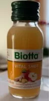 Mängden socker i Vital Shot