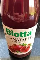Mängden socker i Biotta granatapfel grenade