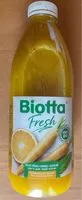 Mängden socker i Biotta fresh carotte-orange-verveine bio