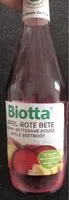 Mängden socker i Pure jus de pomme, betterave rouge et gingembre lacto-fermenté