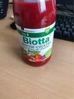 Mängden socker i Biotta cocktail legumes