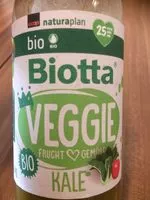 Mängden socker i Biotta veggie