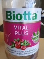 Mängden socker i Biotta vital plus