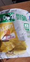 Mängden socker i mes chips bio de pois chips