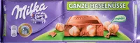 Mängden socker i Milka Ganze Haselnüsse