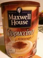 Mängden socker i Maxwell house cappuccino