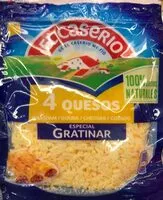 Mängden socker i 4 quesos especial gratinar