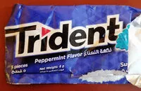 Mängden socker i trident