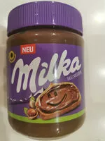 Mängden socker i Milka Haselnusscreme