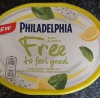 Mängden socker i Philadelphia basil & lemon