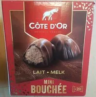Mängden socker i Mini bouchée lait