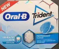 Mängden socker i Oral-B Trident