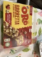Mängden socker i Barretta ai cereali integrali