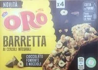 Mängden socker i Barretta ai cereali integrali - cioccolato fondente e nocciole