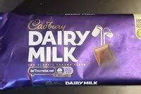 Mängden socker i Dairy milk