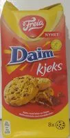 Mängden socker i Daim Kjeks
