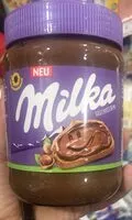 Mängden socker i Milka Haselnusscreme