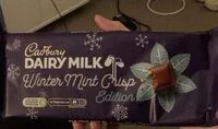 Mängden socker i Dairy Milk Winter Mint Crisp