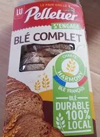 Mängden socker i Pain grillé blé complet