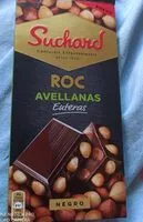 Mängden socker i Suchard Roc con avellanas enteras negro