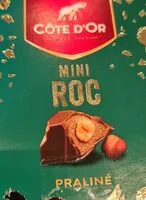 Mängden socker i Mini roc praliné côté d'or