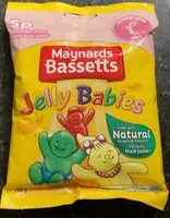 Mängden socker i Jelly Babies