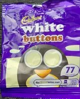 Mängden socker i White buttons