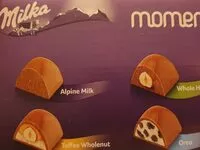 Mängden socker i Milka Moments