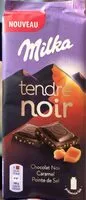 Mängden socker i Tendre noir caramel pointe de sel