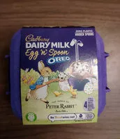Mängden socker i Dairy Milk Egg'n' Spoon Oreo