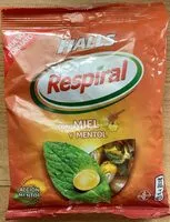 Mängden socker i Halls Respiral