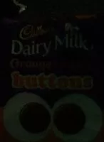 Mängden socker i Dairy Milk Orange Giant Buttons