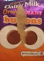 Mängden socker i Chocolate Orange Buttons