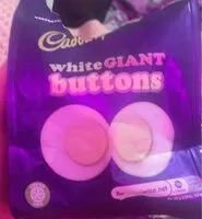 Mängden socker i cadburys white chocolate buttons