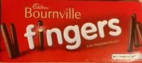 Mängden socker i Bournville Fingers