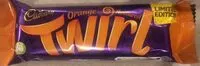 Mängden socker i Cadbury Orange Twirl