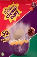 Mängden socker i Cadburys creme egg easter egg