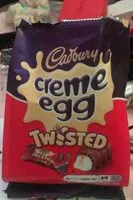 Mängden socker i Creme egg Twisted