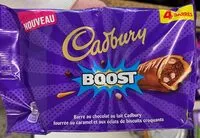 Mängden socker i Cadbury Boost