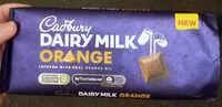 Mängden socker i Dairy milk orange