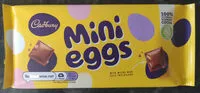 Mängden socker i Mini Eggs Chocolate Bar