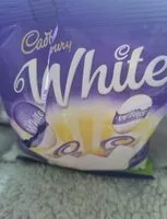 Mängden socker i Cadbury white