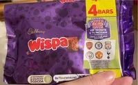 Mängden socker i Wispa