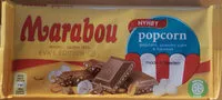 Mängden socker i Marabou - Popcorn - Popcorn, crunchy corn & havssalt