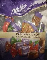 Mängden socker i Pralines de Noël